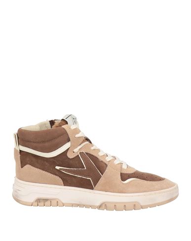 Archivio,22 Woman Sneakers Beige Size 11 Leather