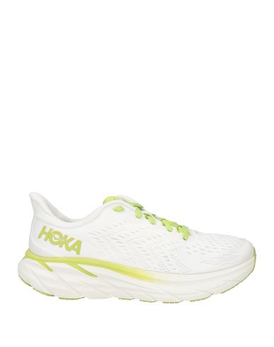 Shop Hoka One One Woman Sneakers White Size 5.5 Textile Fibers