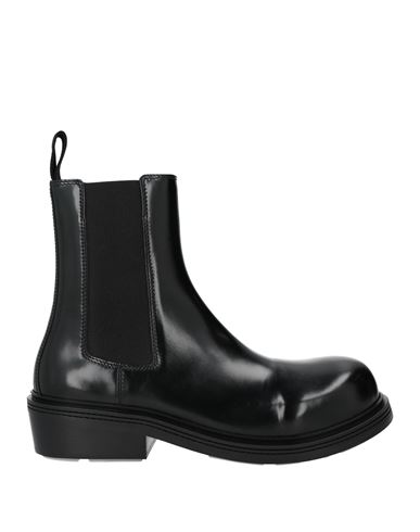Shop Bottega Veneta Man Ankle Boots Black Size 8.5 Leather