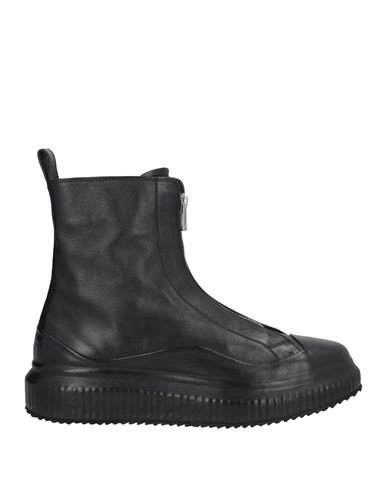 Shop Dries Van Noten Woman Ankle Boots Black Size 9 Leather