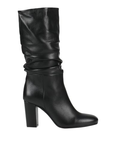Carmens Woman Boot Black Size 8 Leather In Black
