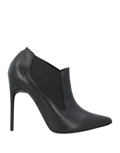 Shop E'clat Woman Ankle Boots Black Size 6 Leather