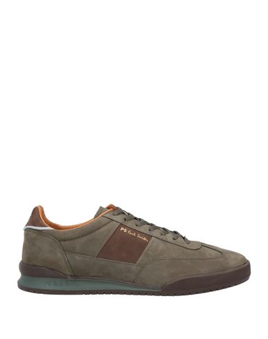 Shop Ps By Paul Smith Ps Paul Smith Man Sneakers Military Green Size 13 Cow Leather