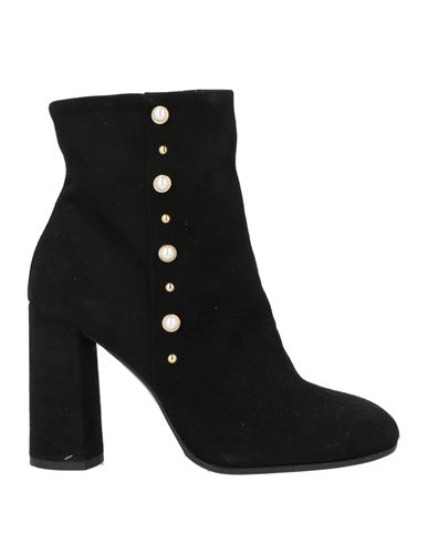Shop Vivien Woman Ankle Boots Black Size 6 Leather