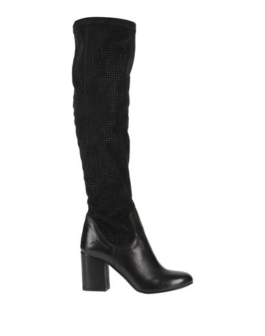 Shop Just Juice Woman Boot Black Size 8 Leather