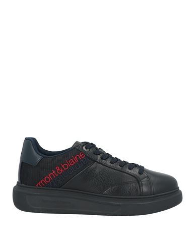 Shop Harmont & Blaine Man Sneakers Black Size 6.5 Leather, Textile Fibers