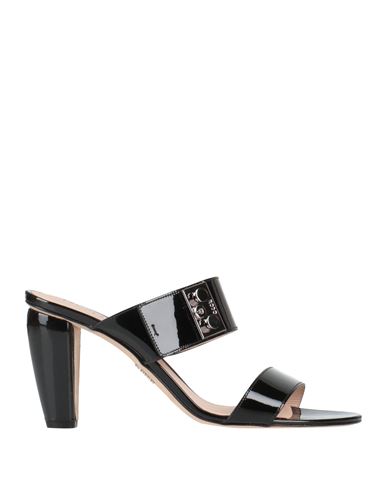 Shop Rodo Woman Sandals Black Size 11 Calfskin