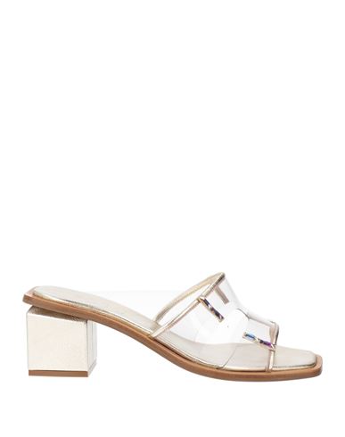 Rodo Woman Sandals Transparent Size 8 Plastic, Leather In White