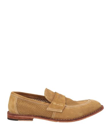 Jp/david Man Loafers Camel Size 8 Leather In Beige