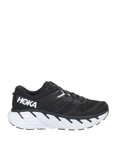 Shop Hoka One One Man Sneakers Black Size 9 Textile Fibers