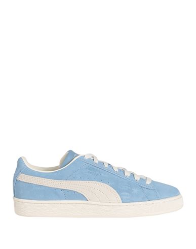 Sophia Chang X Puma Suede Classic Sophia Chang Woman Sneakers Light Blue Size 7.5 Leather In Blue