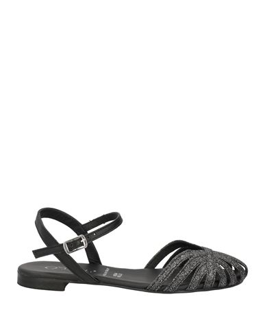 Shop O'dan Li Woman Sandals Black Size 7 Leather