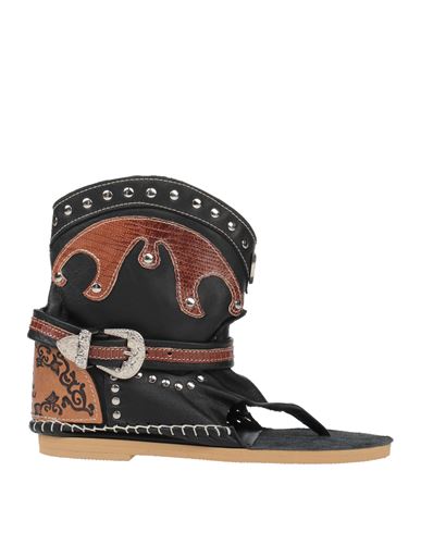 Shop Ldir Woman Thong Sandal Black Size 8 Leather