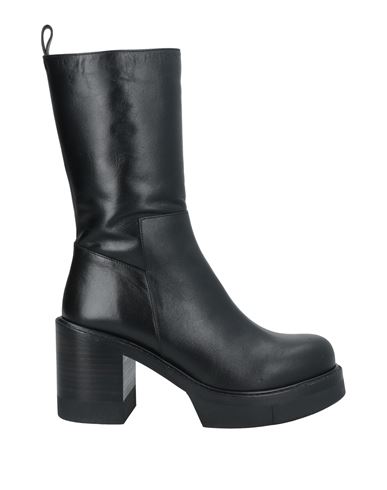 Shop Paloma Barceló Woman Ankle Boots Black Size 7 Leather