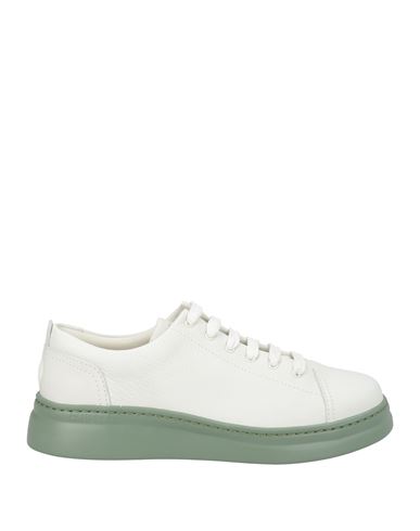 Woman Sneakers Light green Size 6 Leather, Textile fibers