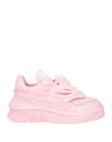 Versace Woman Sneakers Pink Size 7 Calfskin, Rubber