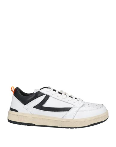 Htc Man Sneakers White Size 8 Leather In White
