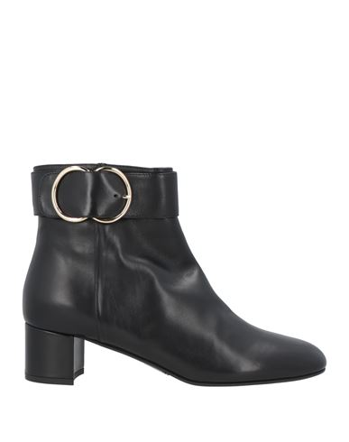 Shop Bally Woman Ankle Boots Black Size 4.5 Calfskin
