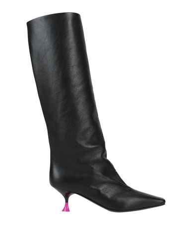 Shop 3juin Woman Boot Black Size 7 Leather
