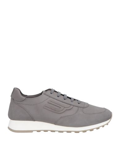 Shop Bally Man Sneakers Grey Size 7.5 Calfskin