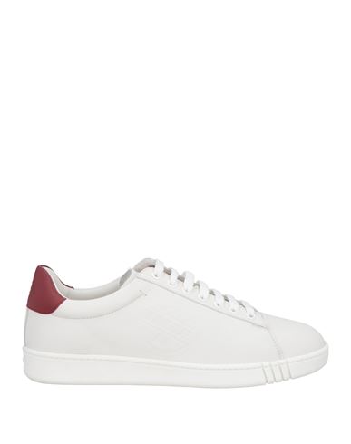 Shop Bally Man Sneakers White Size 7 Calfskin