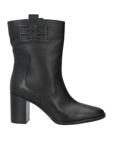 Shop Bally Woman Ankle Boots Black Size 6.5 Leather