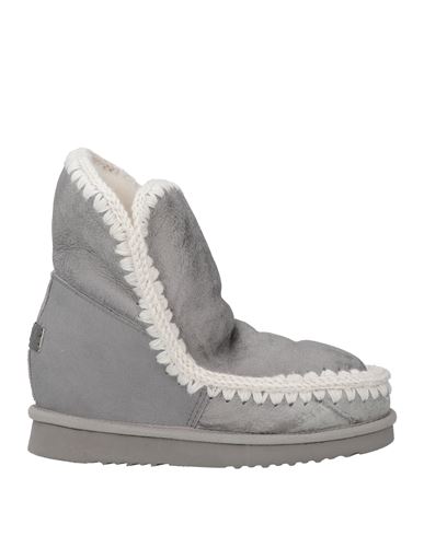 Botines de caña alta Mujer Gris 38 Mujer