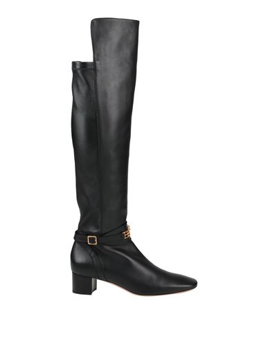 Shop Bally Woman Boot Black Size 10.5 Calfskin
