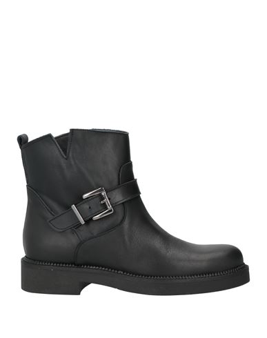 Shop Geneve Woman Ankle Boots Black Size 8 Leather