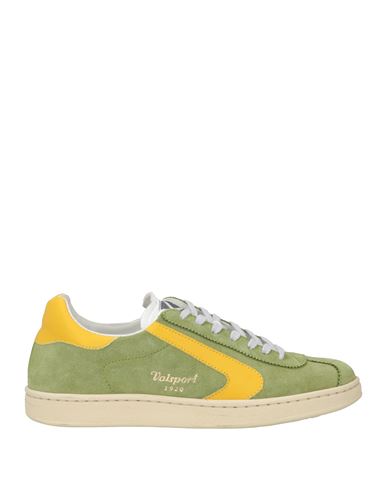 Shop Valsport Man Sneakers Light Green Size 8 Leather