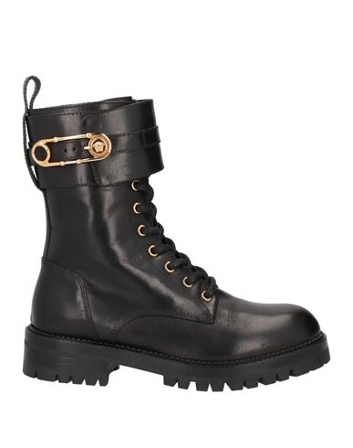 Shop Versace Woman Ankle Boots Black Size 7 Calfskin