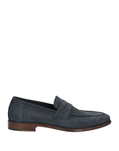 Shop Rogal's Man Loafers Slate Blue Size 9 Leather