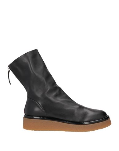 Halmanera Woman Ankle Boots Black Size 6 Leather