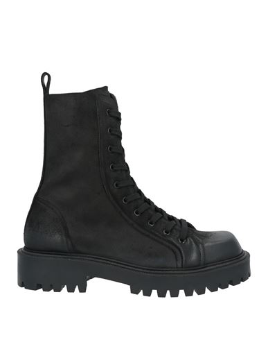 Vic Matie Vic Matiē Man Ankle Boots Black Size 9 Leather