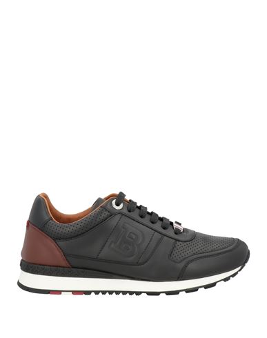 Shop Bally Man Sneakers Black Size 6 Leather
