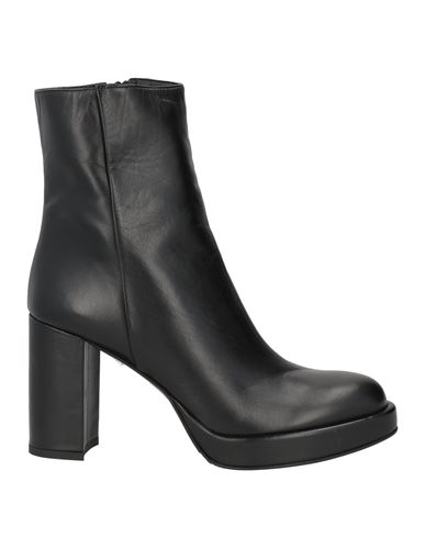 Shop Silvia Rossini Woman Ankle Boots Black Size 5 Leather