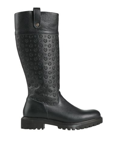 Pollini Woman Boot Black Size 6 Leather, Textile Fibers