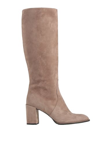 Shop Silvia Rossini Woman Boot Beige Size 11 Leather
