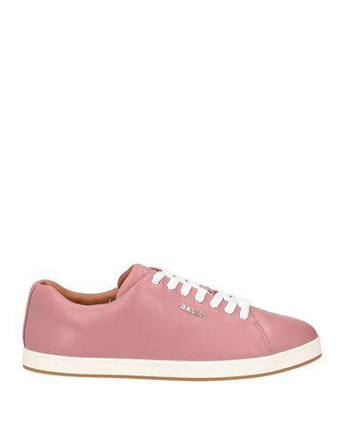 Shop Bally Woman Sneakers Pastel Pink Size 7 Lambskin