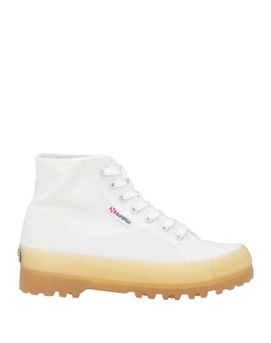 Superga Woman Sneakers White Size 6.5 Textile Fibers