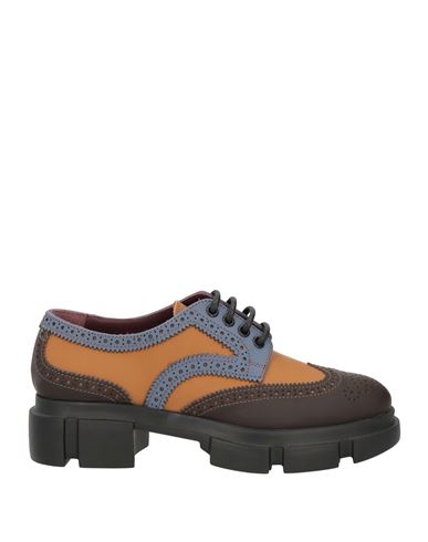 Schnürschuh Damen Dunkelbraun 41 Damen