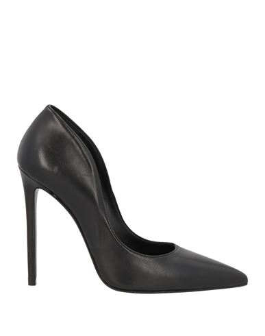 Marc Ellis Woman Pumps Black Size 8 Leather In Black