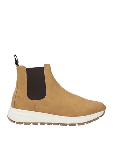 Shop Docksteps Man Ankle Boots Camel Size 9 Leather In Beige