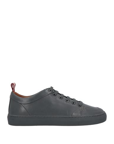 Shop Bally Man Sneakers Lead Size 7.5 Leather In Grey