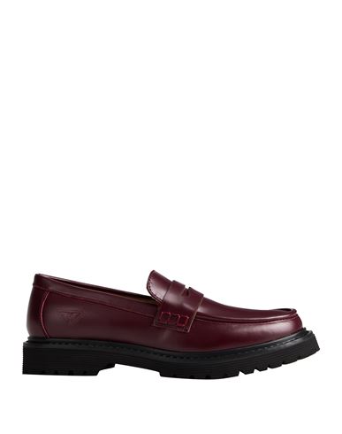 Docksteps Woman Loafers Burgundy Size 8 Leather In Red