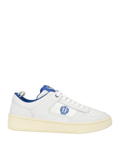 Bally Man Sneakers White Size 9 Calfskin In White