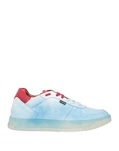 DANIELE ALESSANDRINI DANIELE ALESSANDRINI MAN SNEAKERS AZURE SIZE 8 LEATHER 