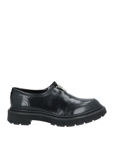 Shop Adieu Woman Loafers Black Size 11 Leather
