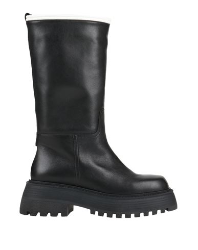 Shop 3juin Woman Boot Black Size 8 Leather