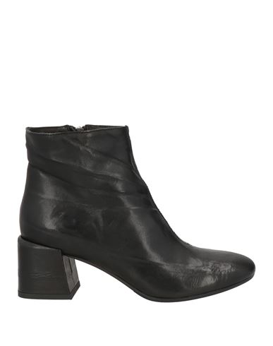 Collection Privèe Collection Privēe? Woman Ankle Boots Black Size 7 Leather